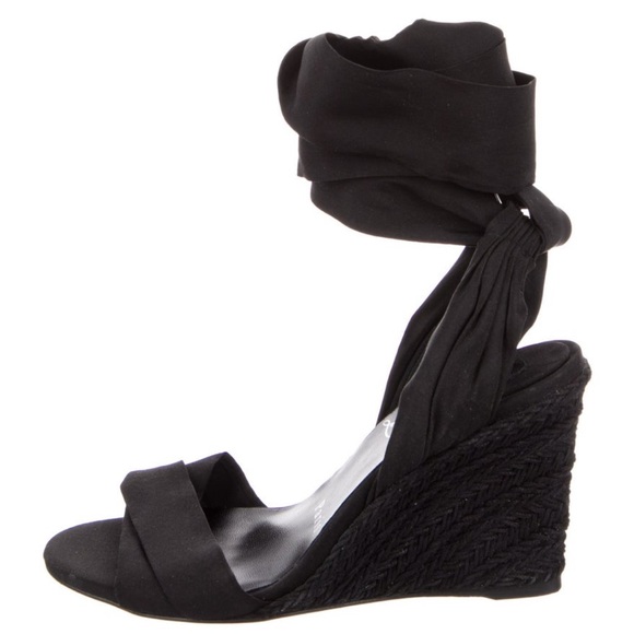 Christian Louboutin Fabric Wedge